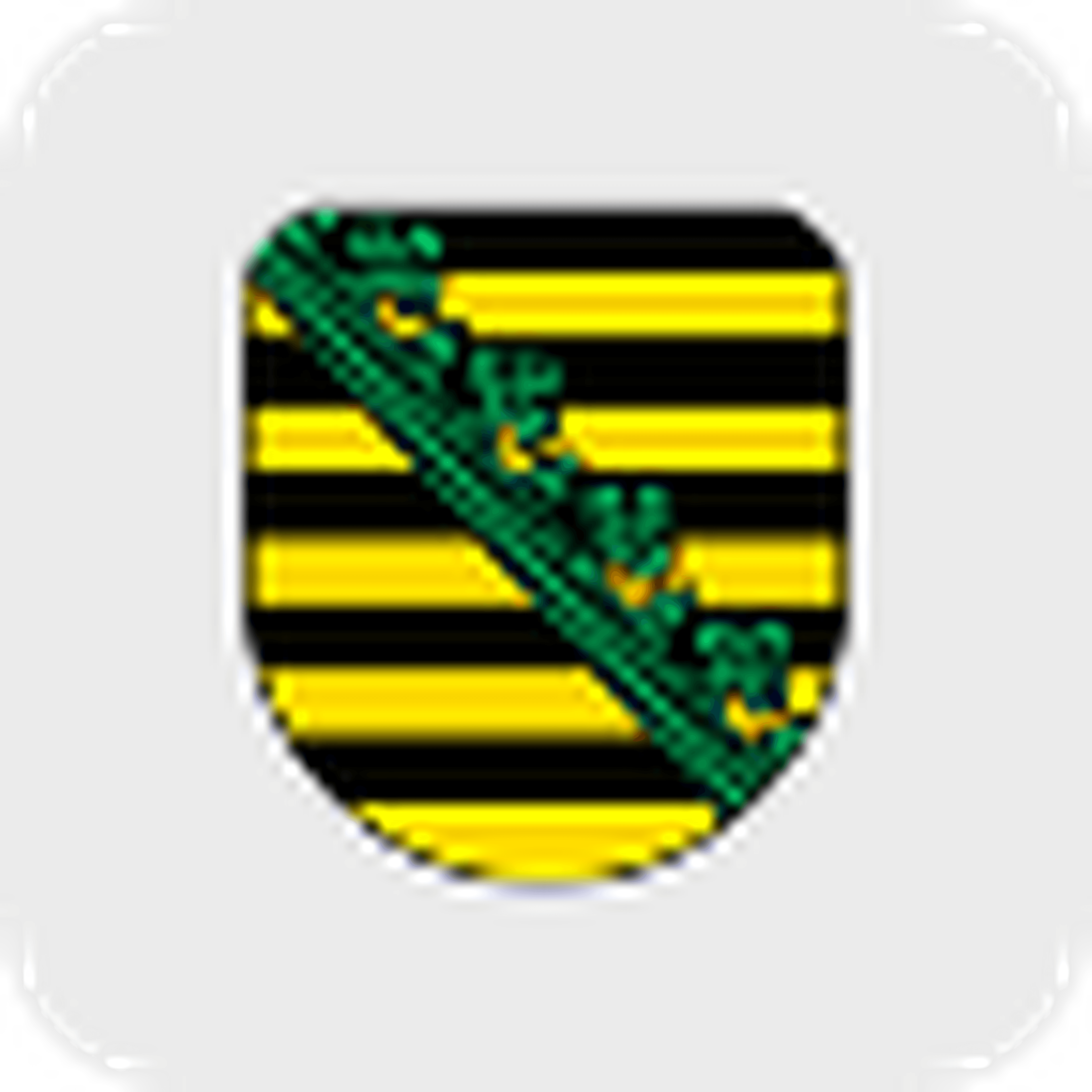 Landesflagge Sachsen